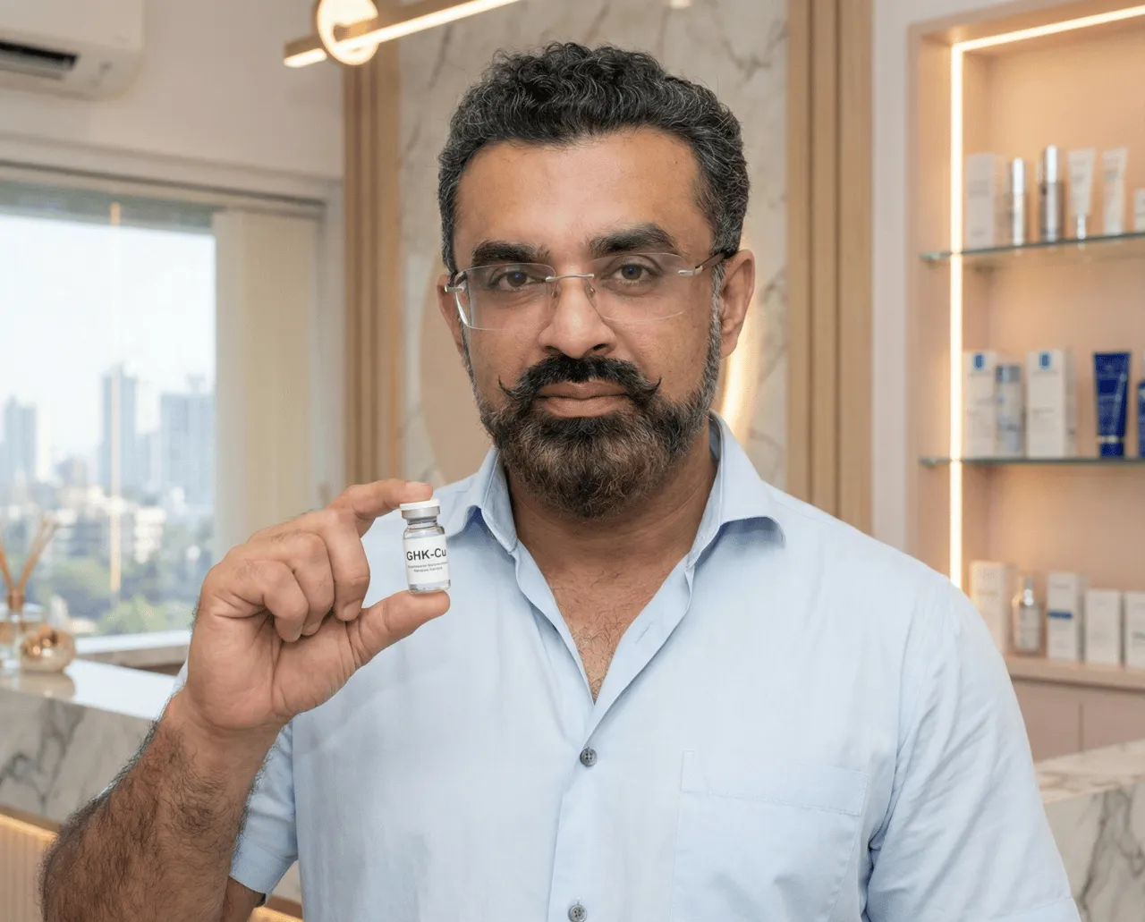 GHK-Cu (Copper Peptide) peptide therapy in Mumbai